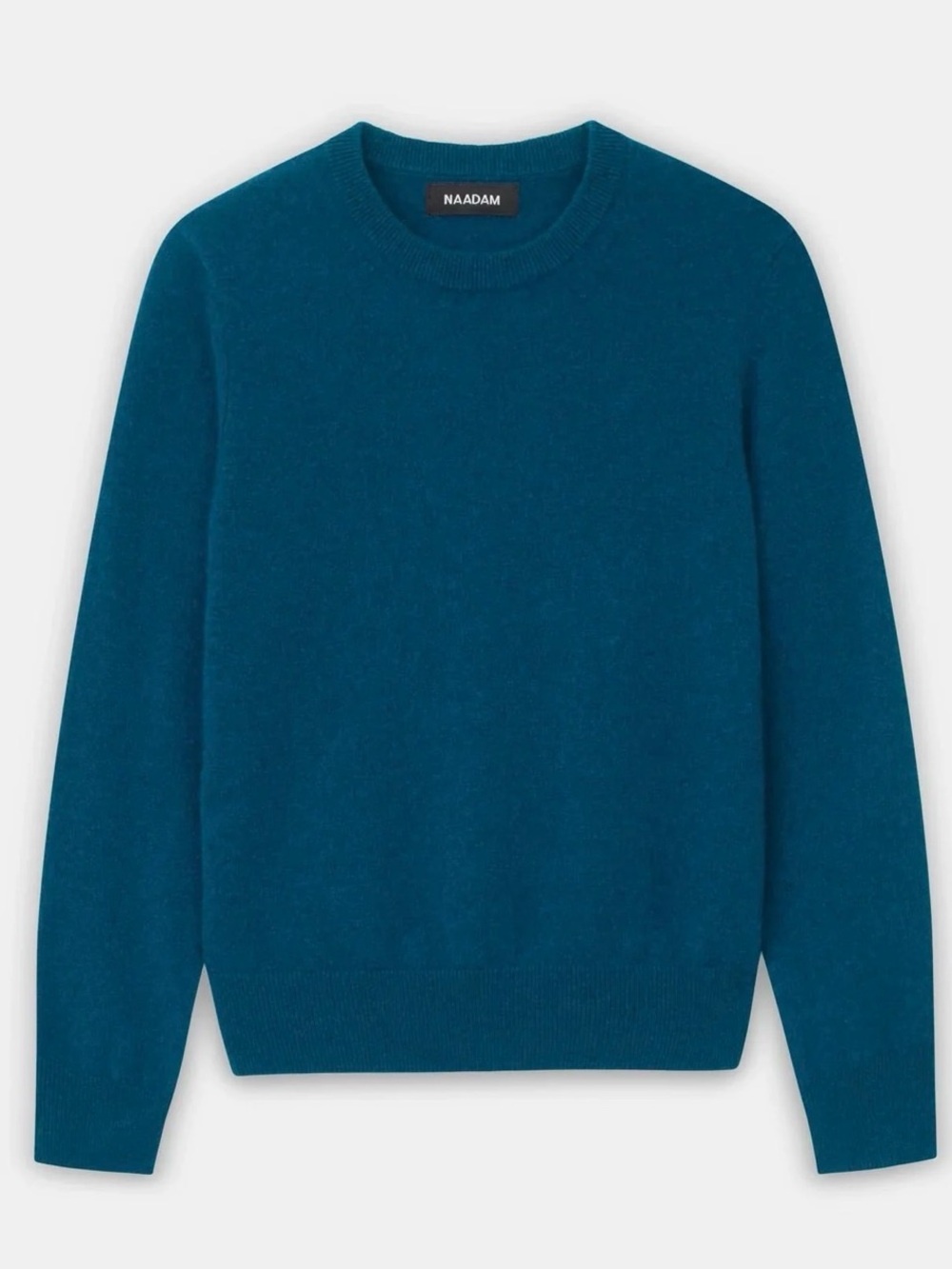 NAADAM Teal Crewneck Cashmere Sweater XL